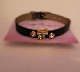 Pulseira lacinho e strass